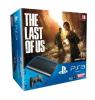 Consola sony playstation 3 super slim 500gb negru + joc the last of us