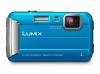Aparat foto digital panasonic lumix dmc-ft25 16.1 mp albastru