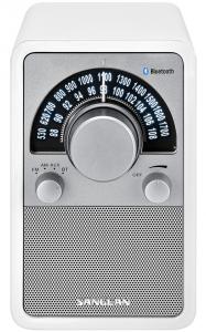 Radio cu Bluetooth Sangean WR-15BT Alb - Argintiu