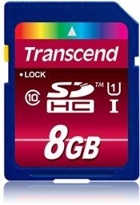 Transcend 8GB SDHC Class 10 UHS-I