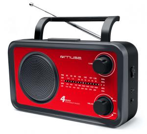 Radio portabil Muse M-05 RD Rosu - Negru