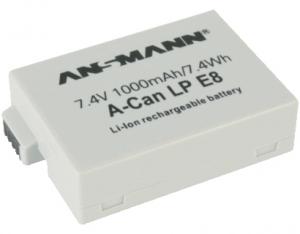 Acumulator Ansmann 5044853 Canon LP E 8 Alb