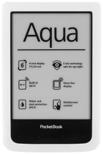 EBook Reader Pocketbook Aqua Wi-Fi 6" Alb - Negru