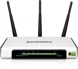 Router Wireless TP-Link N 300Mbps TL-WR940N Alb - Negru