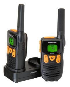 Walkie Talkie Audioline PMR 64 Negru - Portocaliu