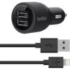 Belkin F8J071BT04-BLK Auto Negru incarcatoare pentru dispozitive mobile