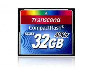 Card Compact Flash Transcend 32 GB 400x