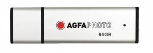 Stick USB 2.0 AgfaPhoto 64GB Argintiu