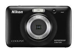 Aparat Foto Digital  Nikon CoolPix S30 10.0 MP Negru