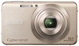 Aparat foto digital Sony DSC-W630 16 MP Auriu