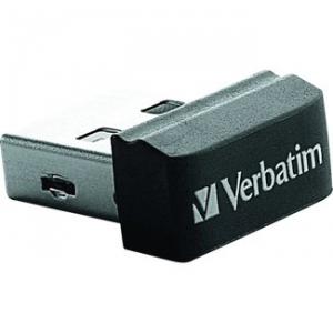Stick USB + MicroUSB 2.0 Verbatim Store 'n' Go Nano 8GB Negru
