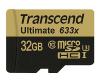 Card microSDHC Transcend 32GB Ultimate 633x Class 10 USH-I 3