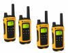 Walkie talkie motorola t80 extreme quadpack negru -