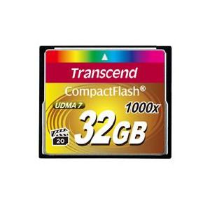 Card Compact Flash Transcend 32 GB 1000x