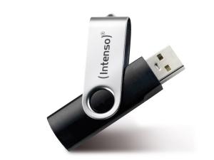 Stick USB 2.0 Intenso Basic Line 16GB Negru - Argintiu
