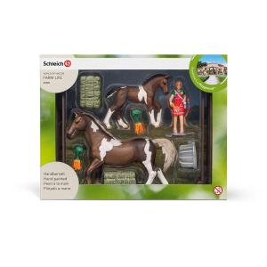 Set Figurine Schleich 21049 Set de Joaca cu cai