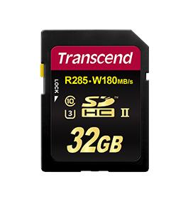 Transcend 32GB SDHC UHS-II U3