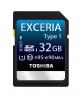 Toshiba 32gb sdhc exceria type 1