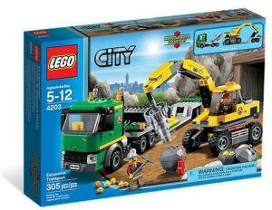 LEGO City: Transport de excavator