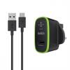 Belkin f7u001vf06-blk de interior negru, verde incarcatoare pentru