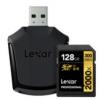 Card SDXC Lexar Professional RDR 128GB 2000X UHS2 + Card Reader