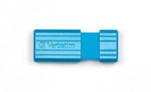 Stick USB 2.0 Verbatim PinStripe 8 GB Albastru