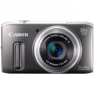 Aparat foto digital Canon PowerShot SX260 HS 12.1 MP Gri