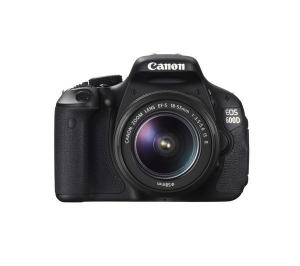 Canon EOS 600D 18 MP Negru Kit + EF-S 18-55 mm IS II