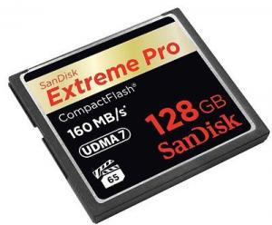 Card Compact Flash SanDisk Extreme PRO 128GB UDMA-7