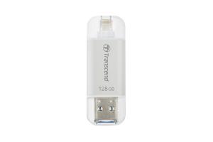 Stick Lightning/USB 3.1 Transcend JetDrive Go 300 128GB Alb