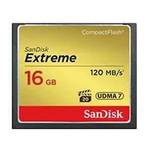 Card Compact Flash SanDisk Extreme 16GB UDMA-7