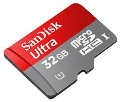 Sandisk 32GB Ultra microSDXC UHS-I