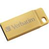 Stick USB 2.0 Verbatim Metal Executive 16 GB Aluminiu Auriu