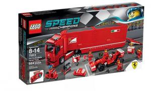 LEGO F14 T si camionul echipei Ferrari