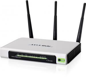 Router wireless TP-Link N Gigabit TL-WR1043ND Alb - Negru
