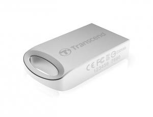 Stick USB 3.0 Transcend JetFlash 710S 64GB Argintiu