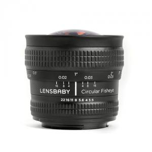 Obiectiv Lensbaby Circular Fisheye 5.8mm f/3.5 Canon Negru