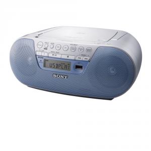 CD player cu USB Sony ZS-PS30CPB Albastru