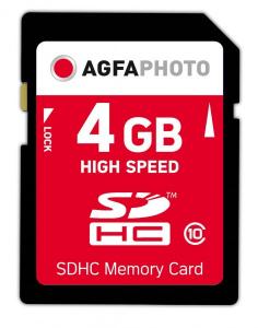 Card SDHC AGFAPhoto 4GB Class 10