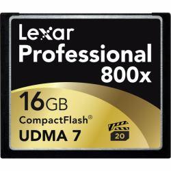 Card CF Lexar Professional 16GB 800x UDMA7