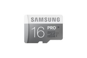 Card microSDXC cu adaptor Samsung 16GB MicroSDXC PRO Class 10
