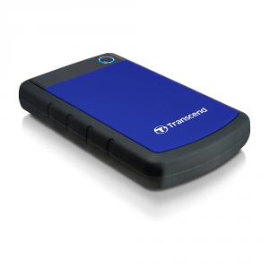 HDD Extern Transcend StoreJet 25H3 2.5" USB 3.0 1TB Negru - Albastru