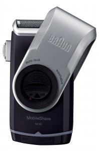 Aparat de ras Braun MobileShave PocketGo M90 Negru - Argintiu