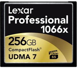 Card CF Lexar Professional 256GB 1066x UDMA7