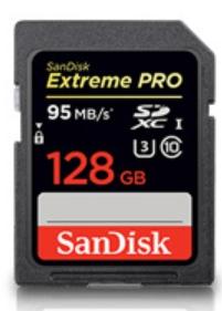 Card SDXC Sandisk 128GB Extreme PRO Class10