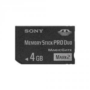 Card Memory Stick PRO Duo Sony 4 GB