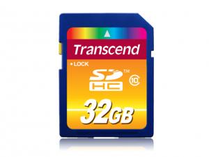 Card SDHC Transcend 32 GB Class 10