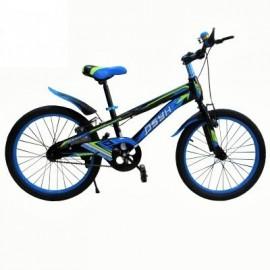 Bicicleta copii 6-9 ani roti 20 inch Albastru cu Negru