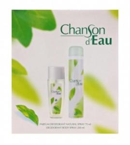 Pachet Chanson D'Eau Natural spray 75ml + Deodorant spray 200ml