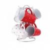 Set cani ceramica 7 piese vabene vb-6070086